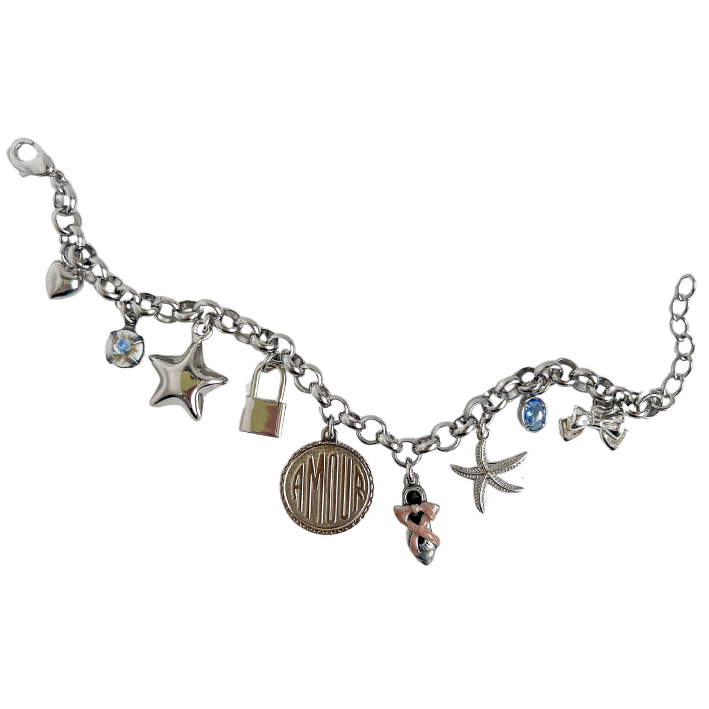 Alana Silver Charm Bracelet