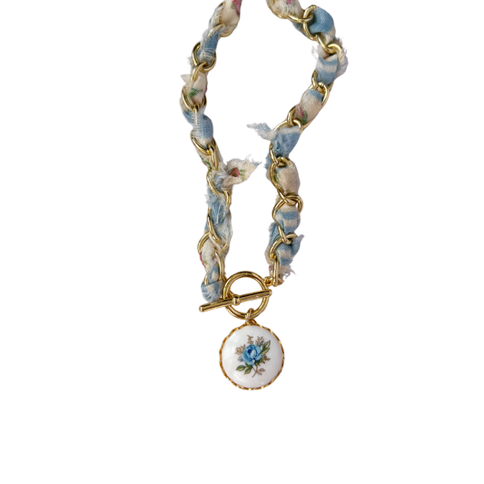 Lainey Fabric Necklace