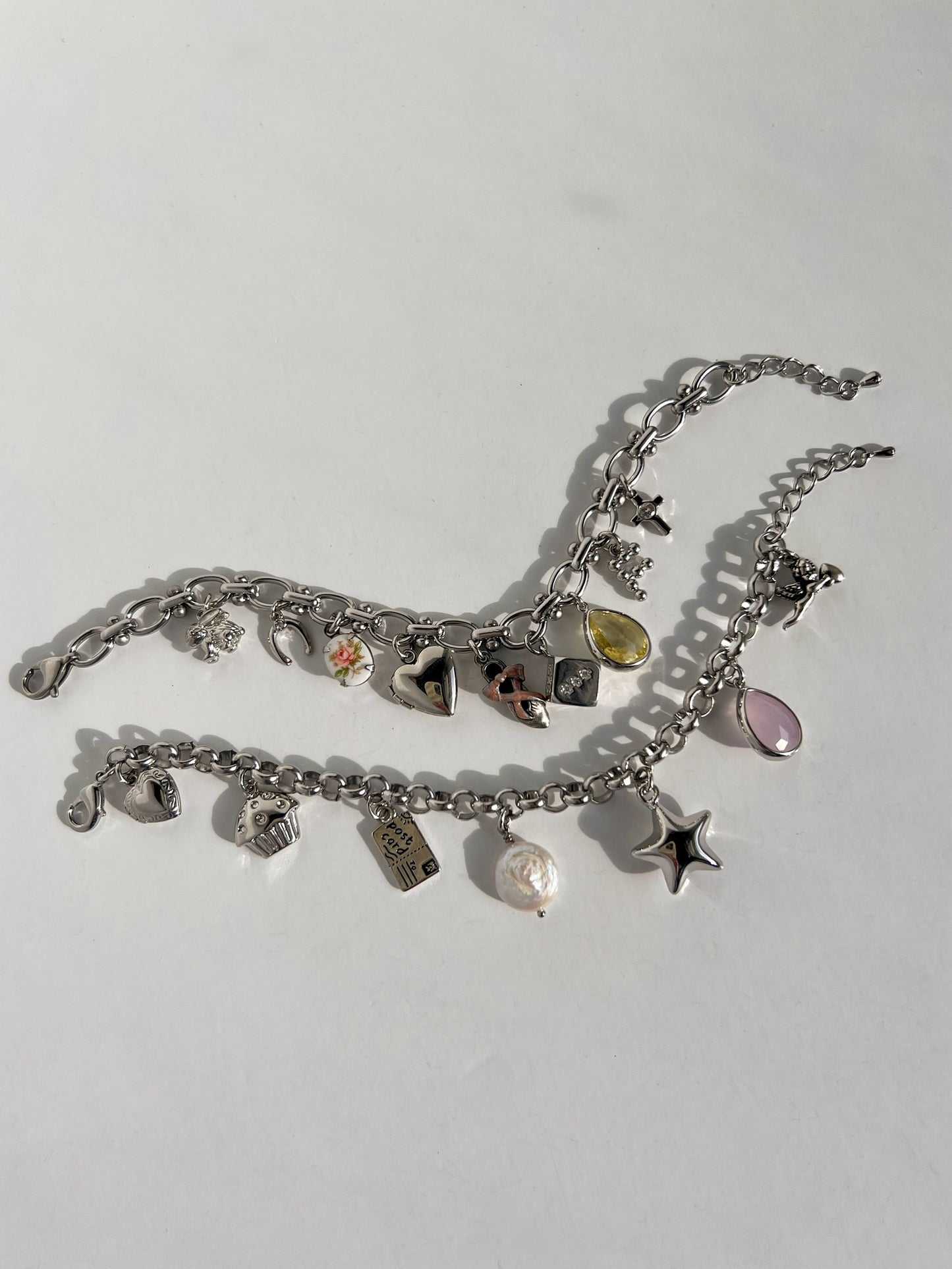 Silver Custom Charm Bracelet