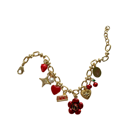 Cherry Charm Bracelet