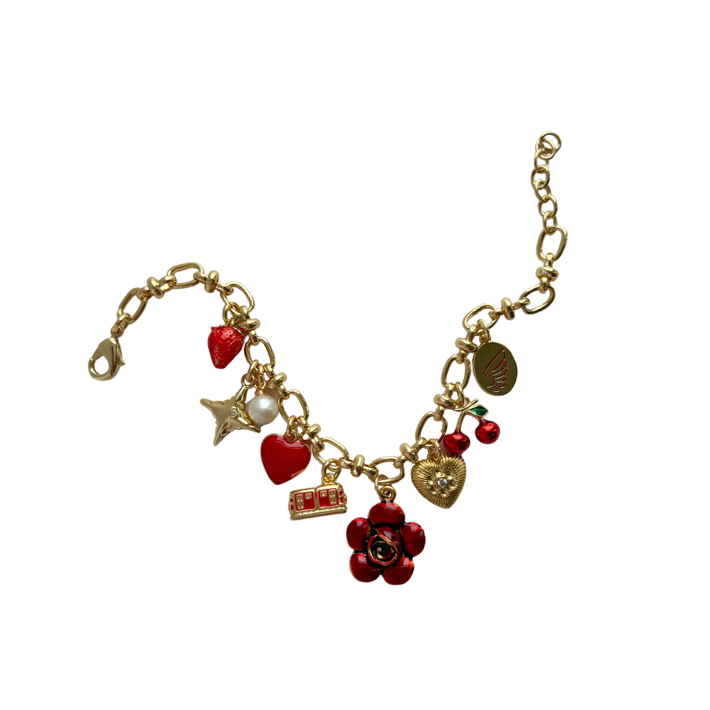 Cherry Charm Bracelet