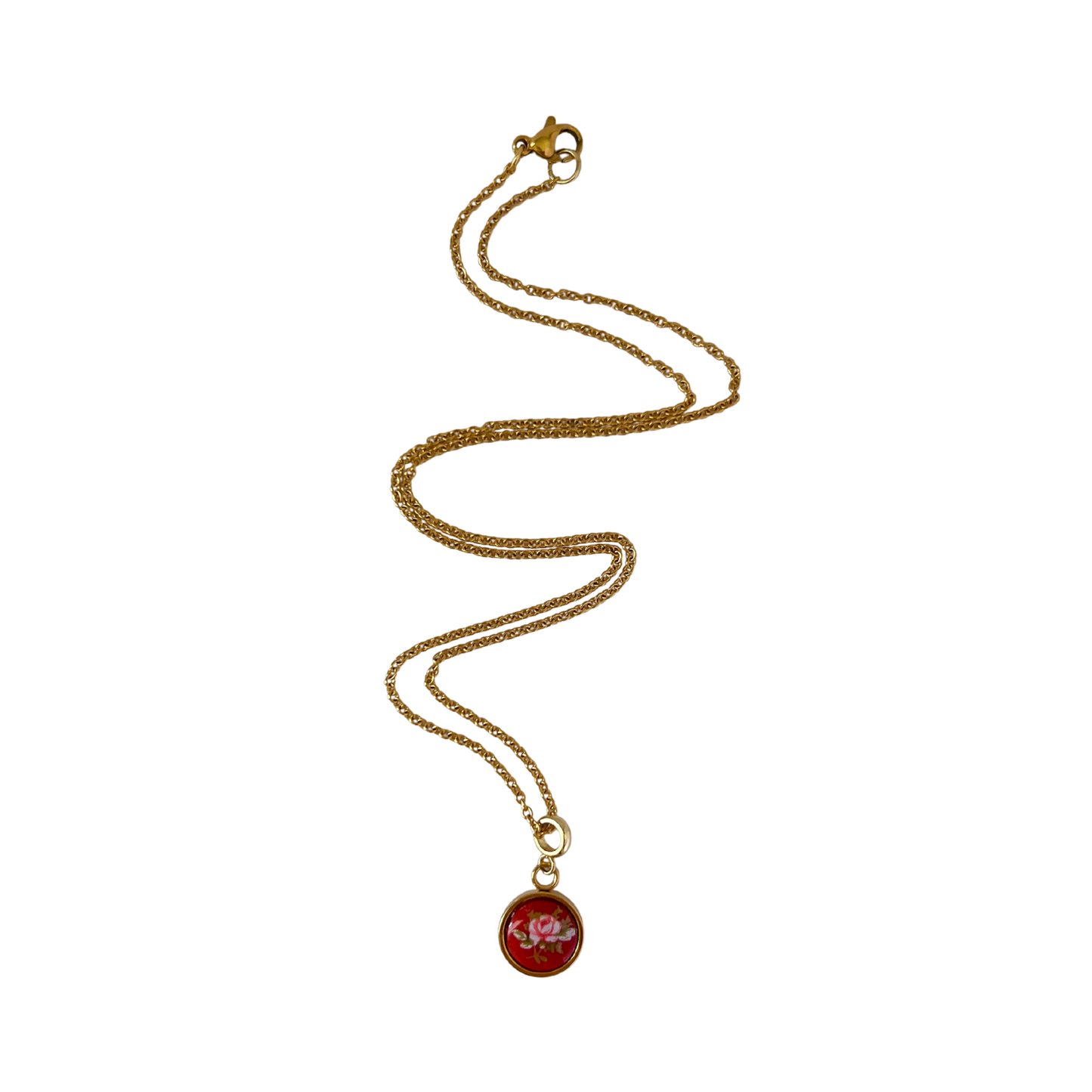 Ruby Rose Necklace