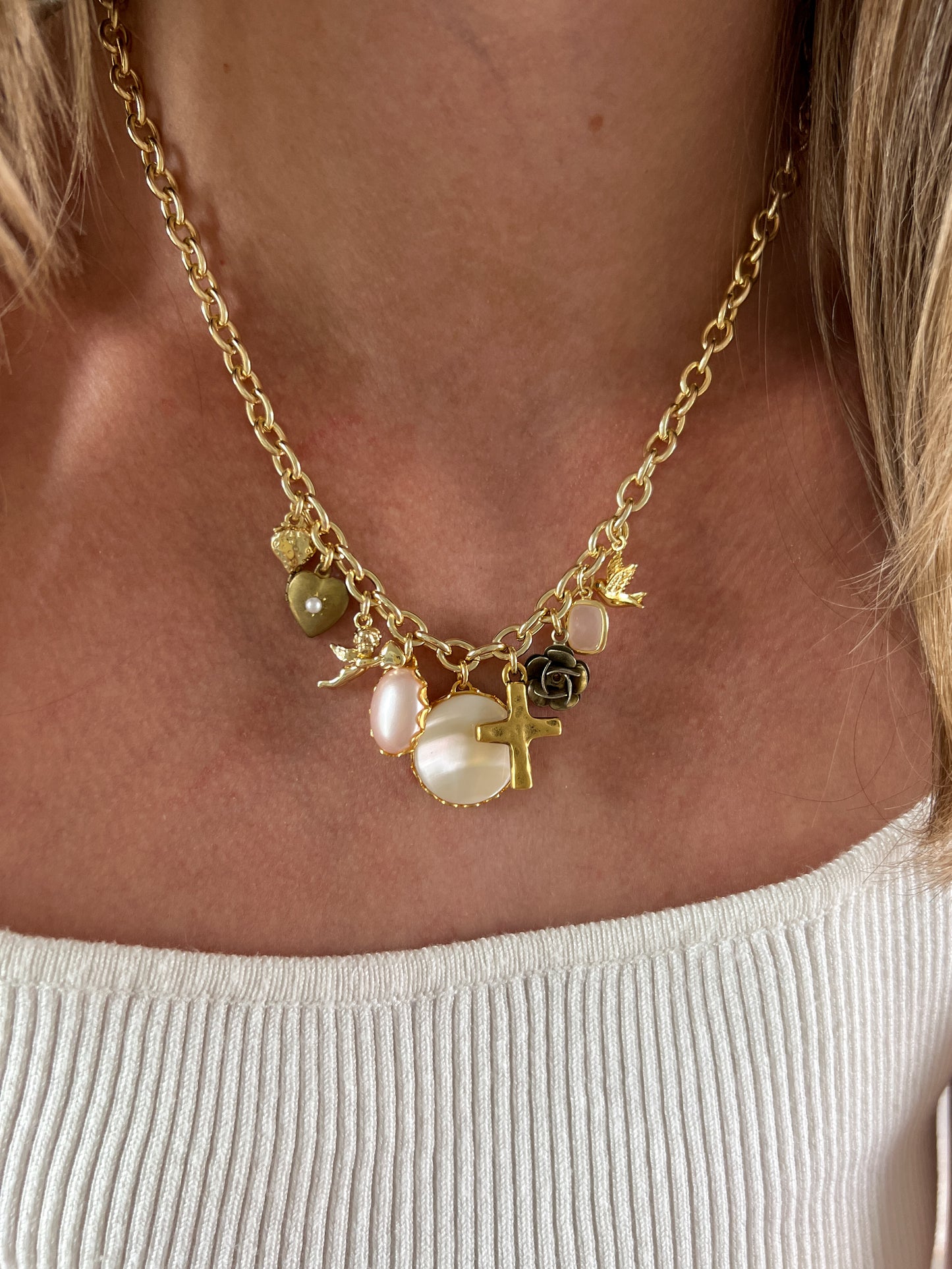 Louis Vintage Charm Necklace