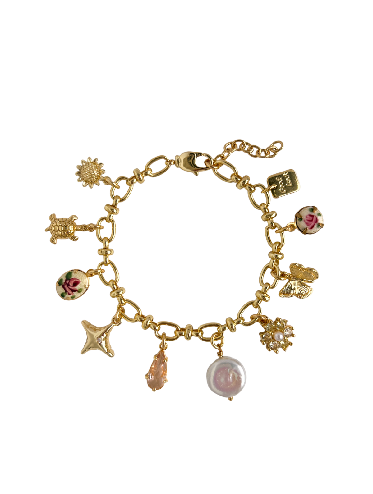 Lily Charm Bracelet