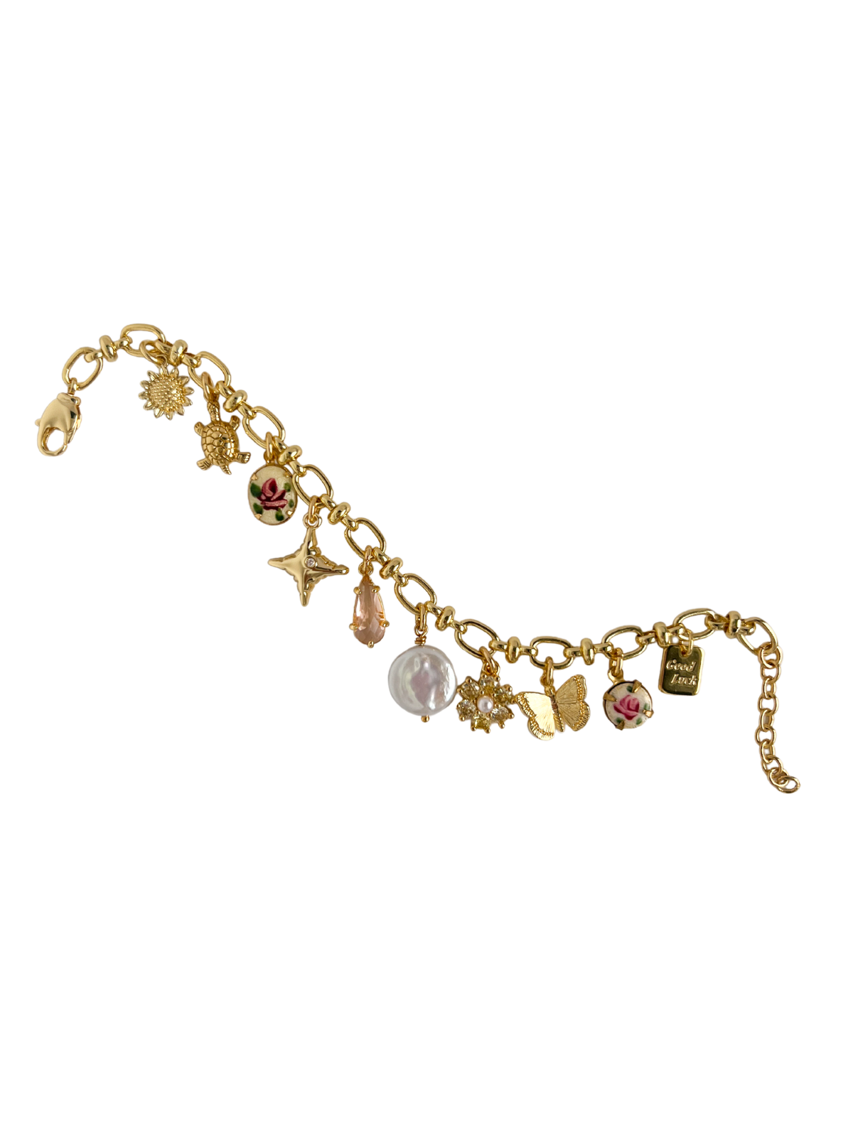 Lily Charm Bracelet