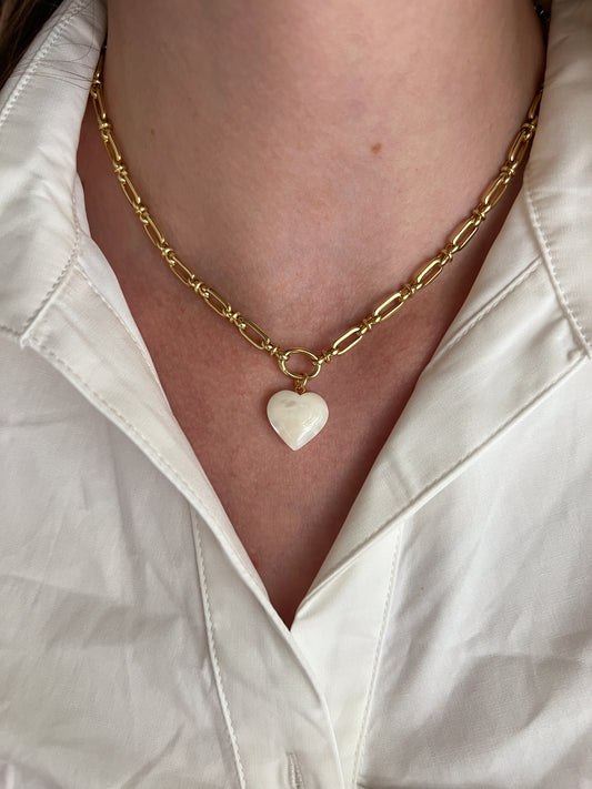 Florence Heart Necklace