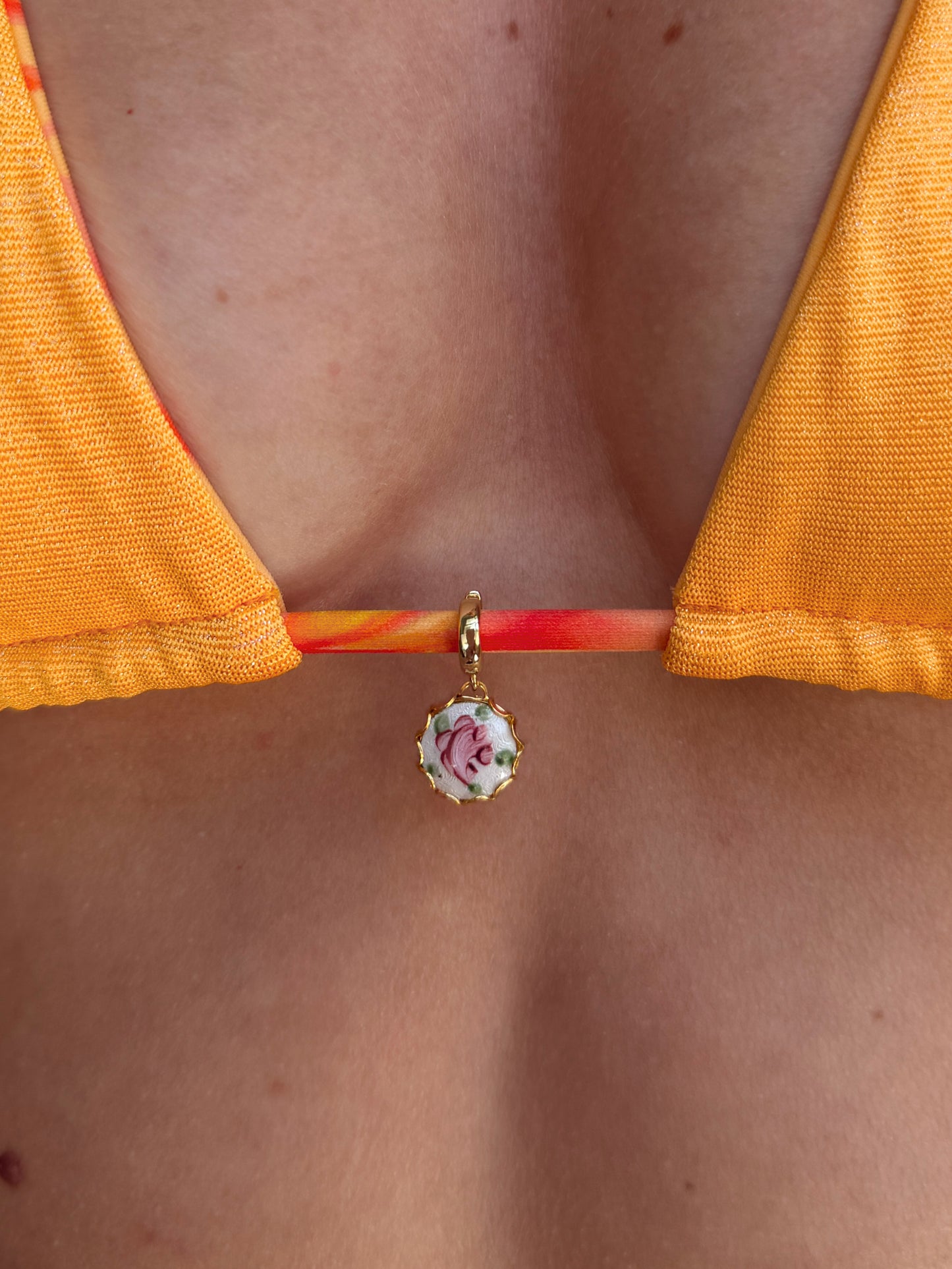 Shabby Chic Floral Bikini Charm