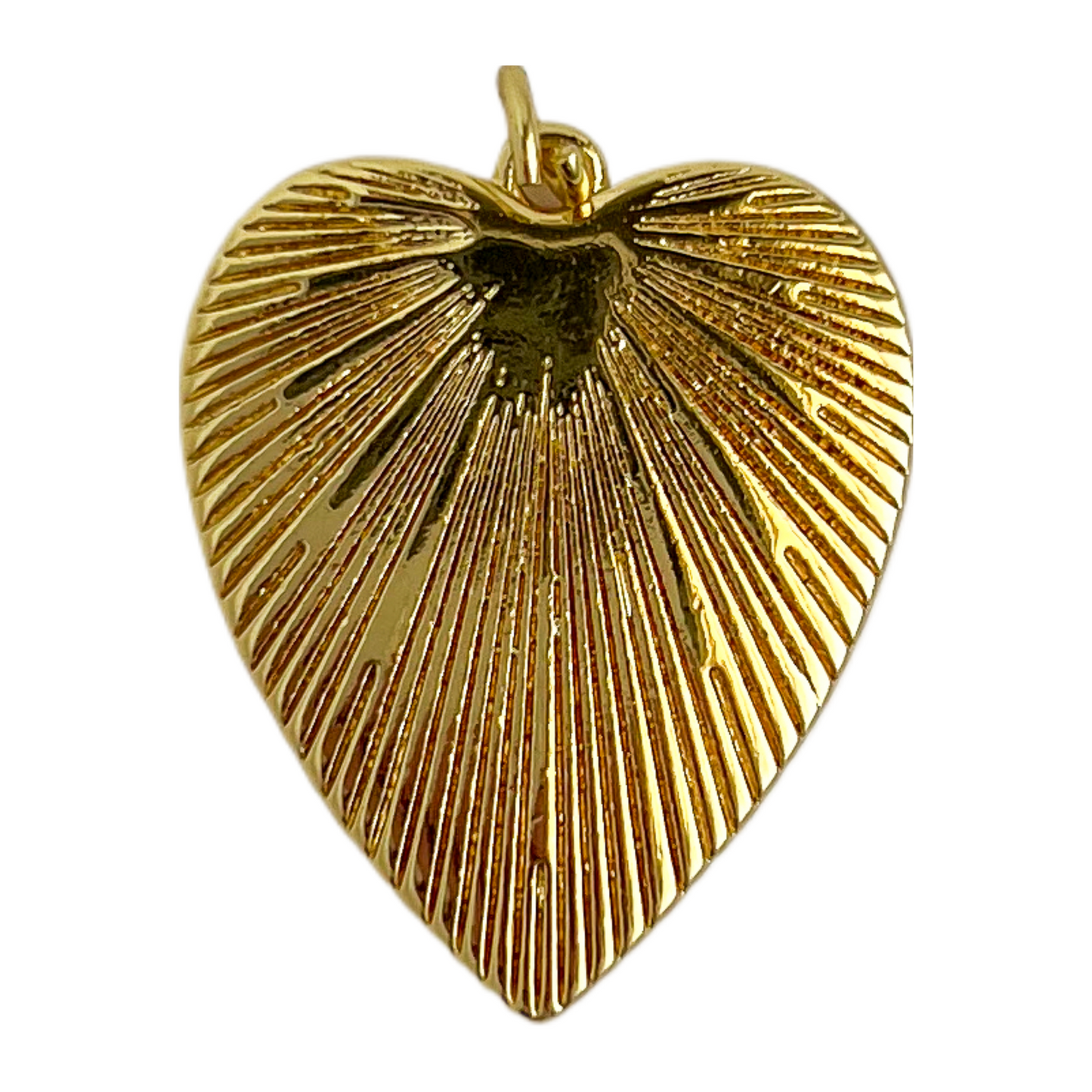 Textured Heart Pendant