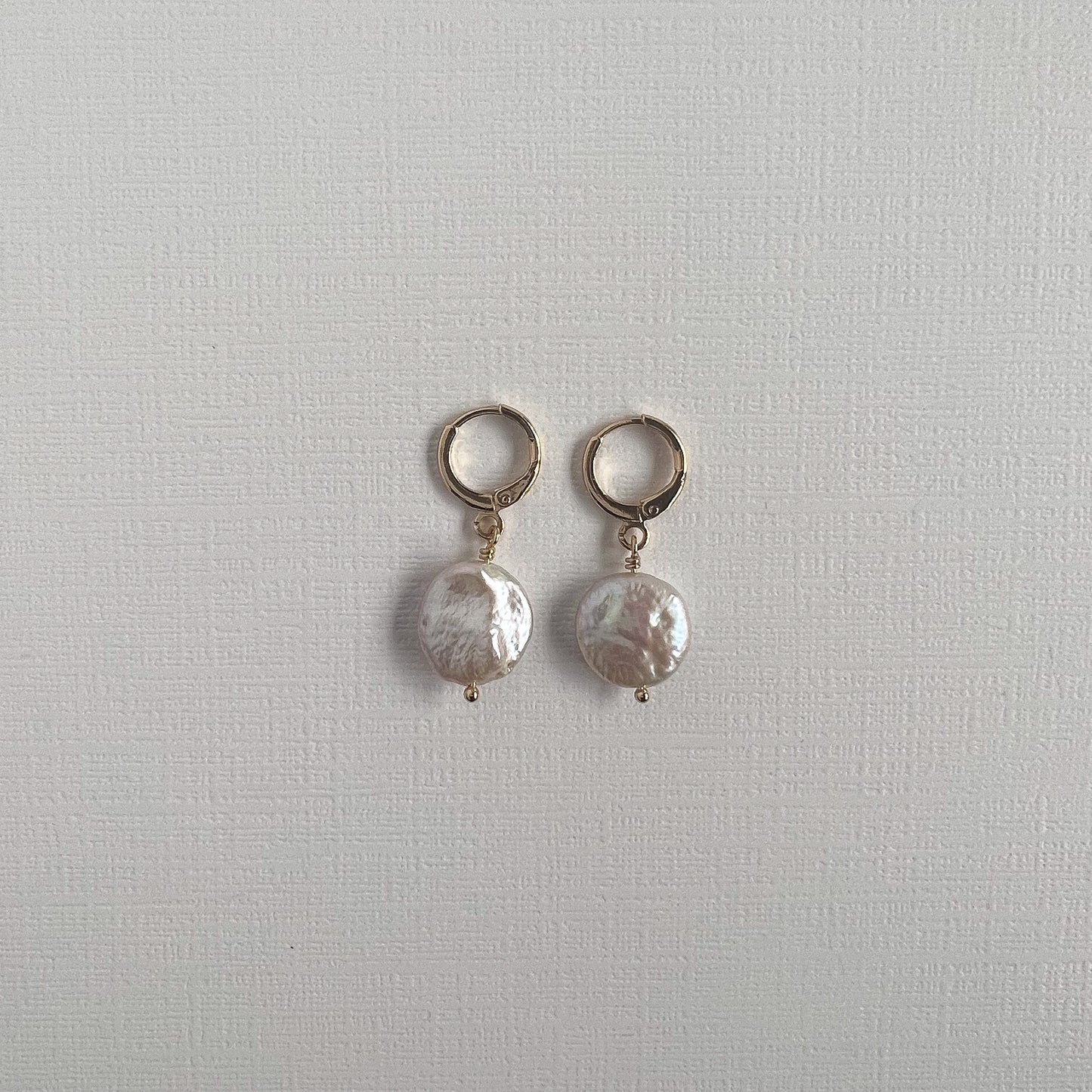 Coin Pearl Dangles
