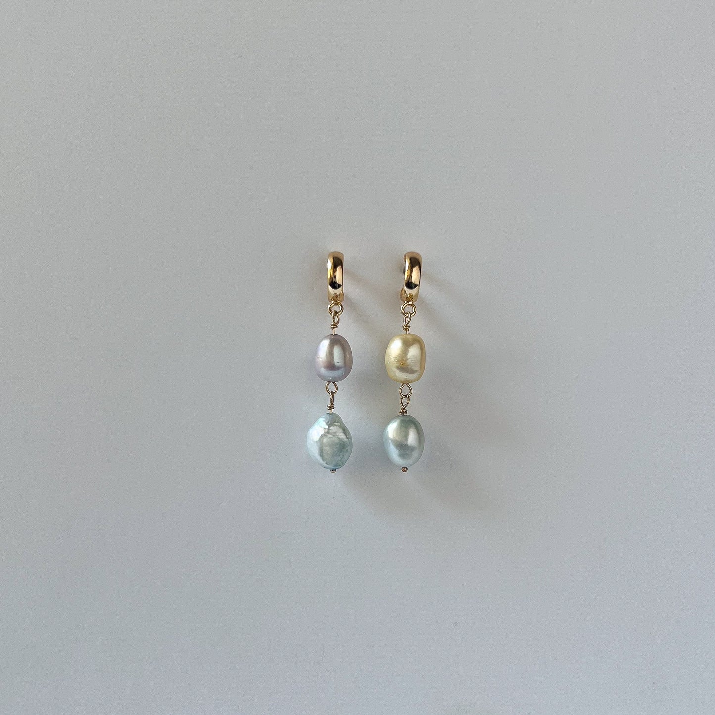 Dangle Hoops - Pastel