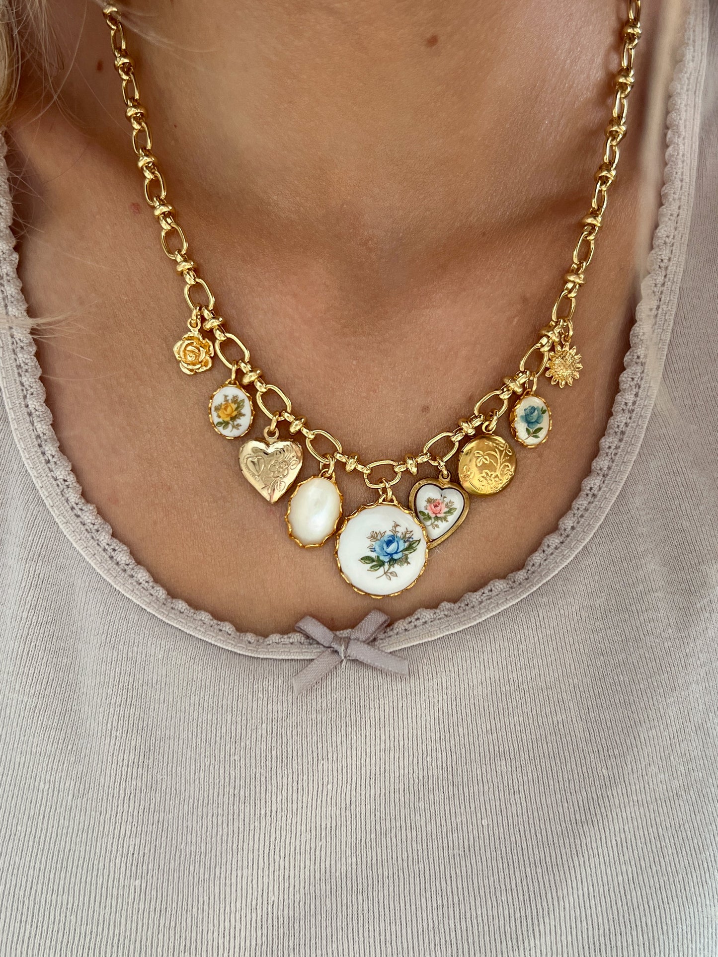 Charley Vintage Charm Necklace