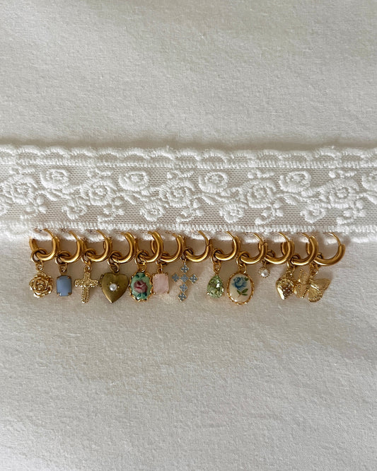 Custom Charm Earrings