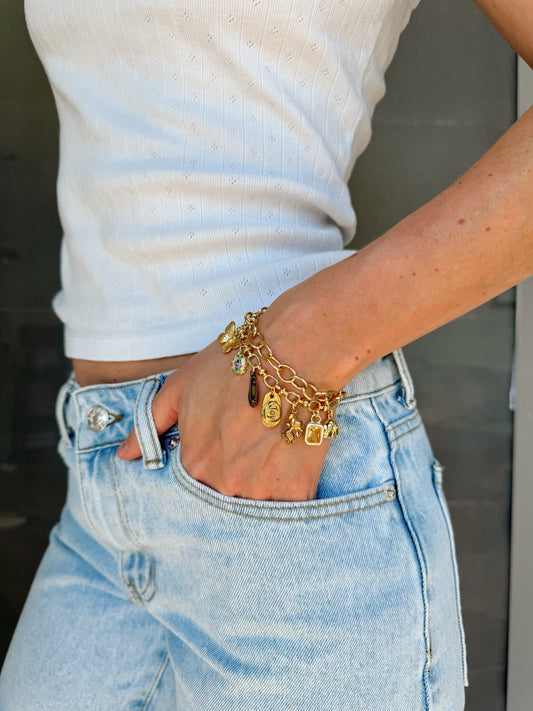 Whimsy Garden Charm Bracelet