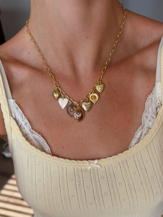 Sofia Charm Necklace