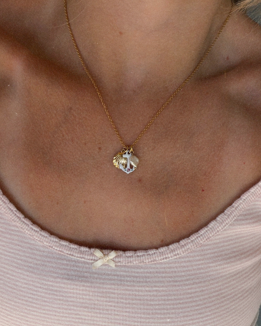 Anchored Bloom Necklace