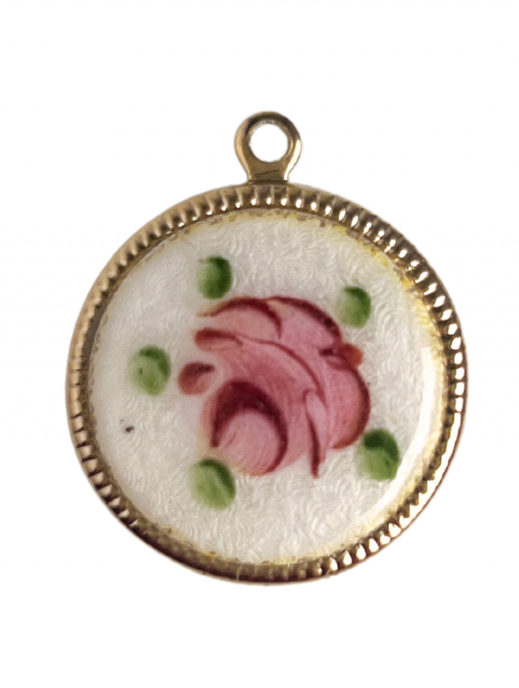 Pink Floral Pendant (V)