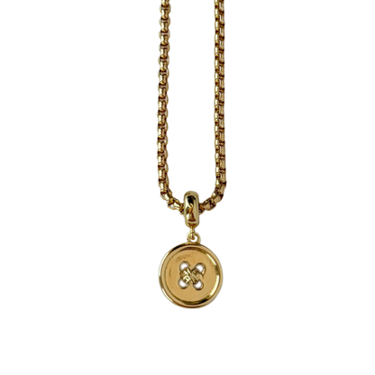 Button Necklace