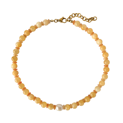 Honey Peach Necklace
