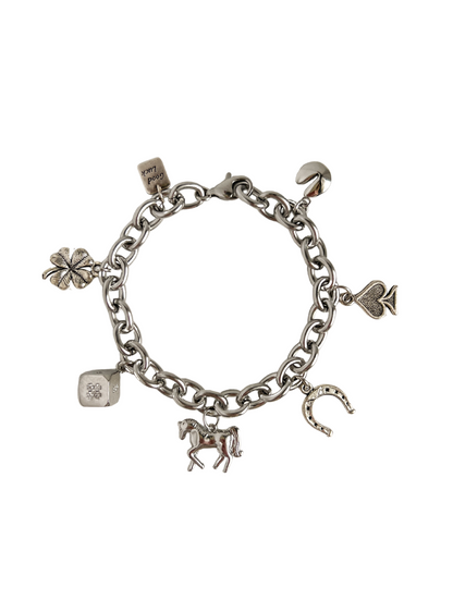 Silver Lucky Charm Bracelet