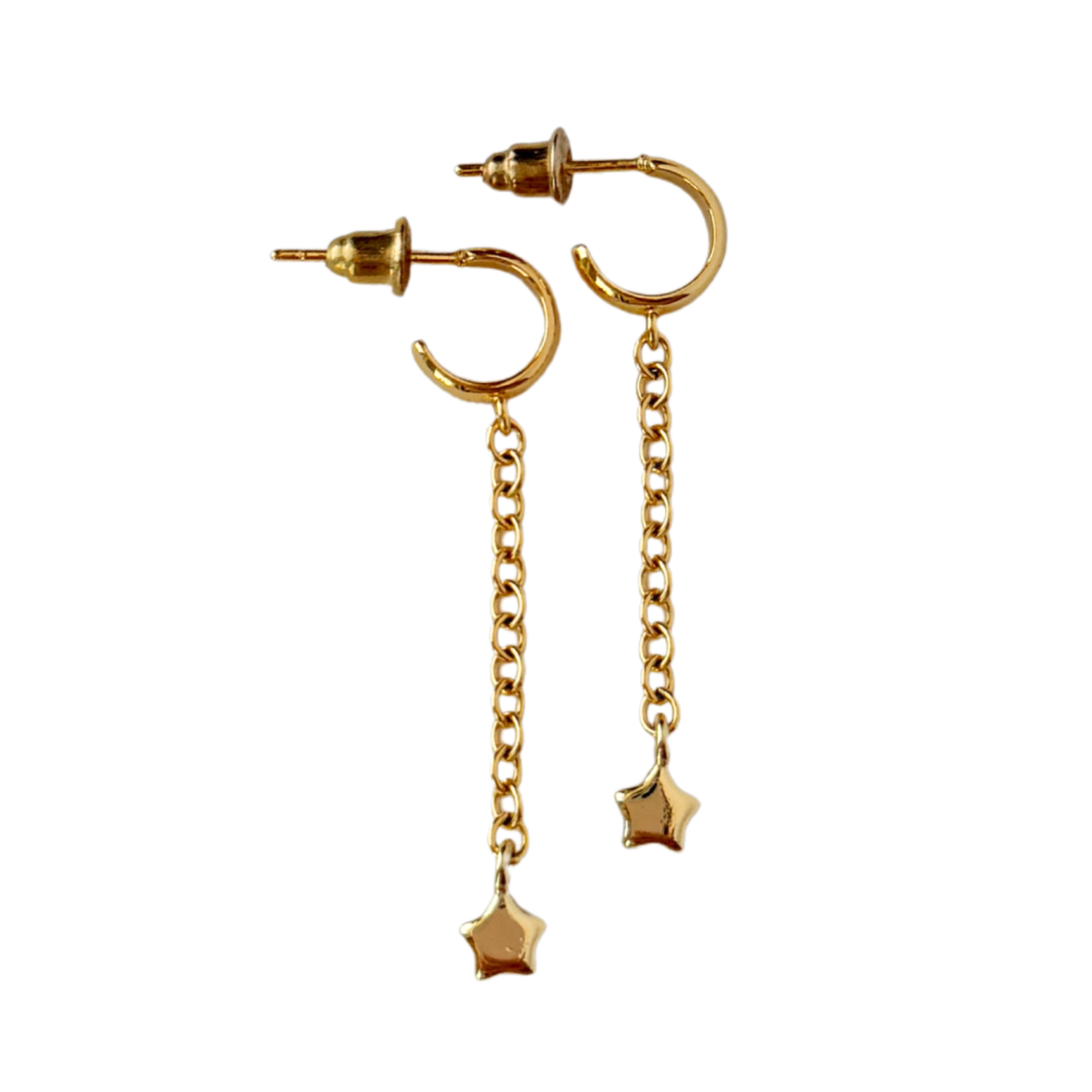 Star Drop Earrings