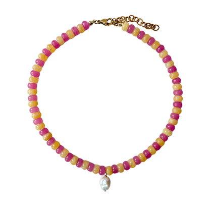Pink Lemonade Necklace