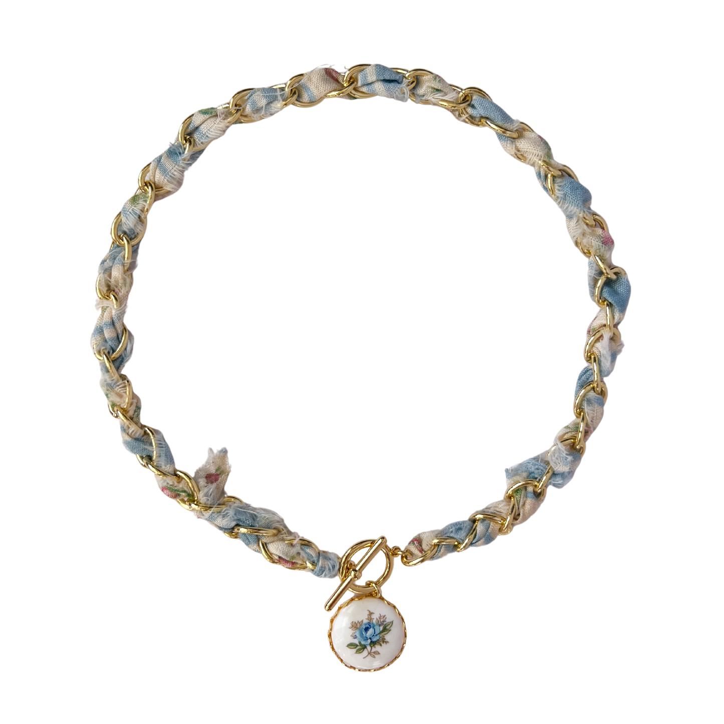 Lainey Fabric Necklace