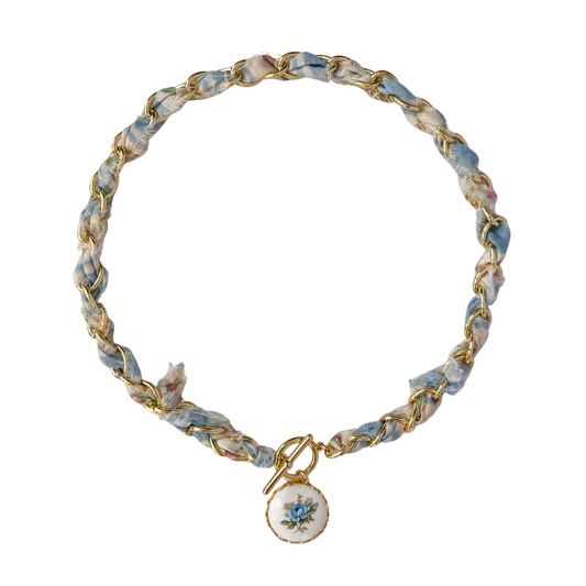 Lainey Fabric Necklace