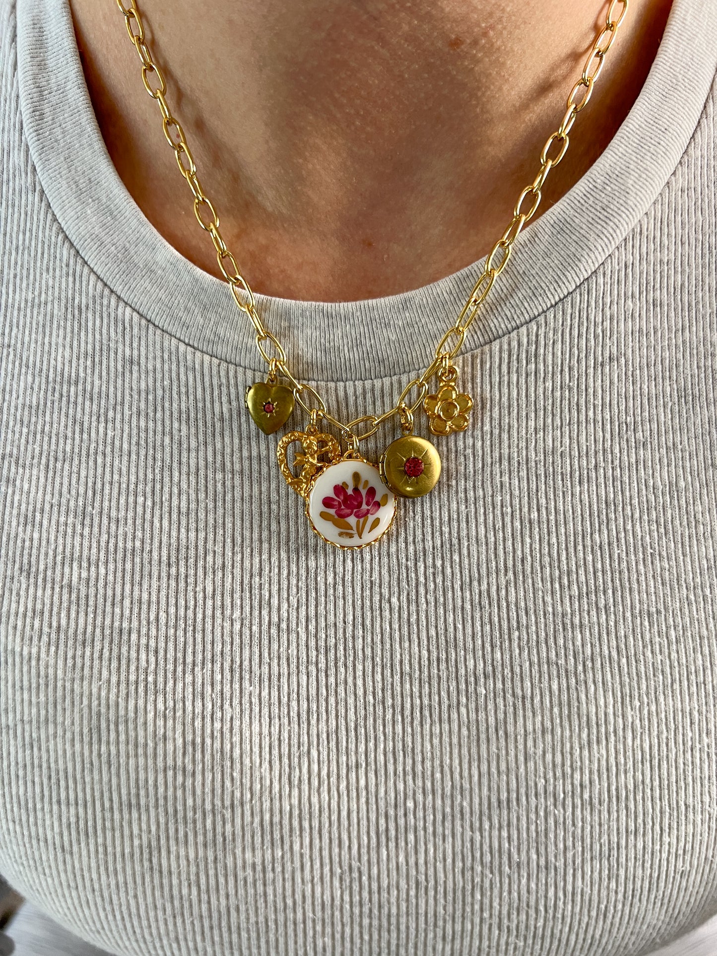 Elina Charm Necklace
