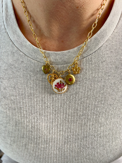 Elina Charm Necklace
