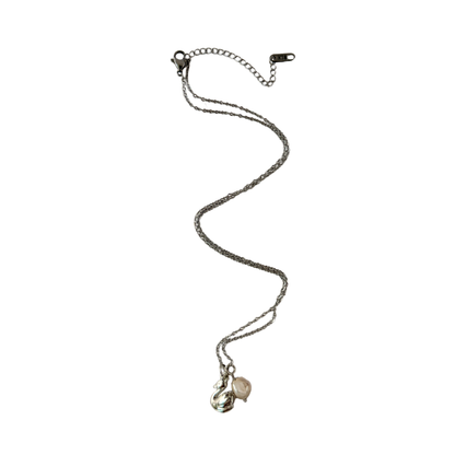 Silver Swan Necklace