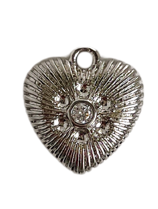 Rhinestone Heart S
