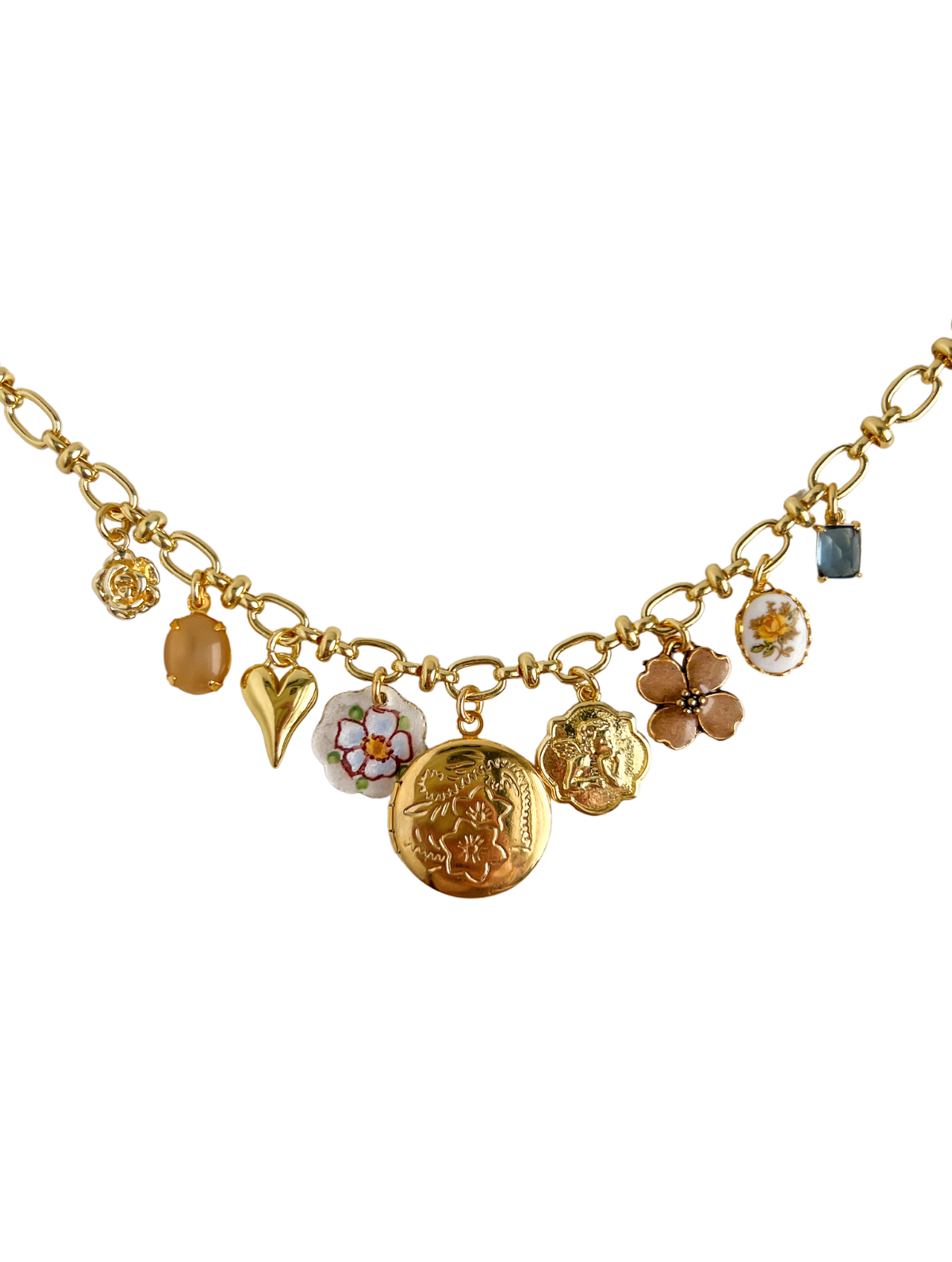 Paloma Vintage Charm Necklace