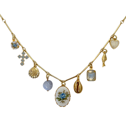 Lyra Charm Necklace