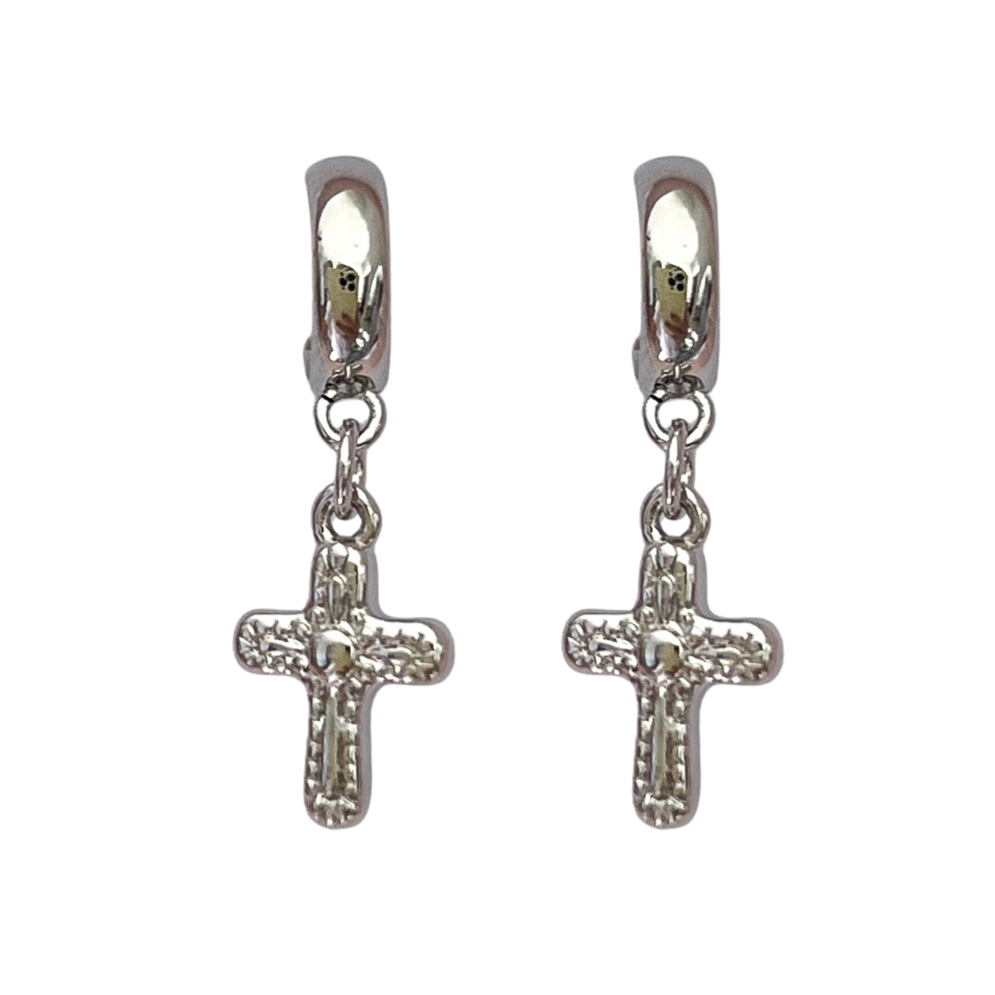 Silver Faithful Earrings