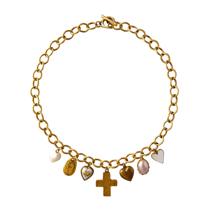 Spring Garden Charm Necklace