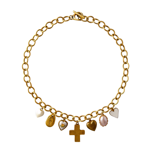 Spring Garden Charm Necklace