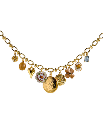 Paloma Vintage Charm Necklace