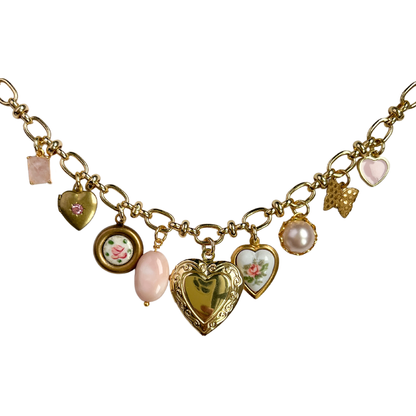 Petal Vintage Charm Necklace