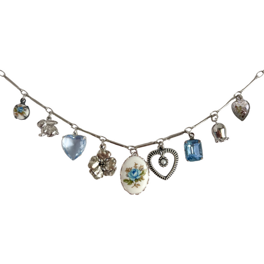 Mia Silver Charm Necklace