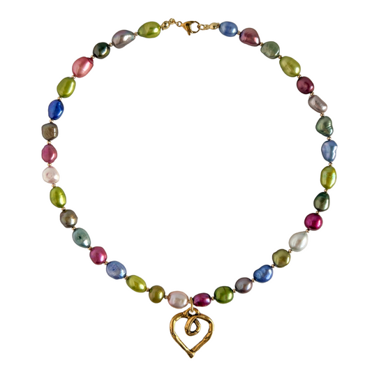 Autumn Pearl Necklace
