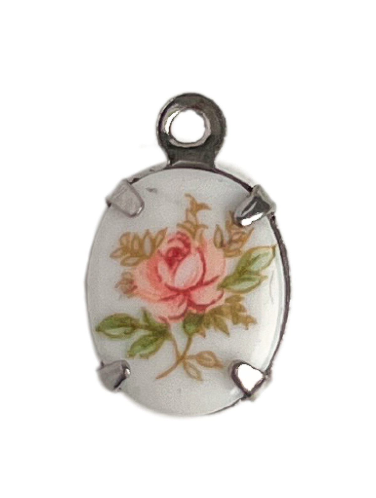 Pink Floral Stone S