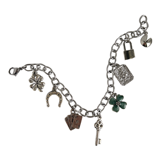 Silver Lucky Charm Bracelet