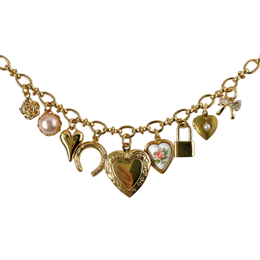 Florence Vintage Charm Necklace