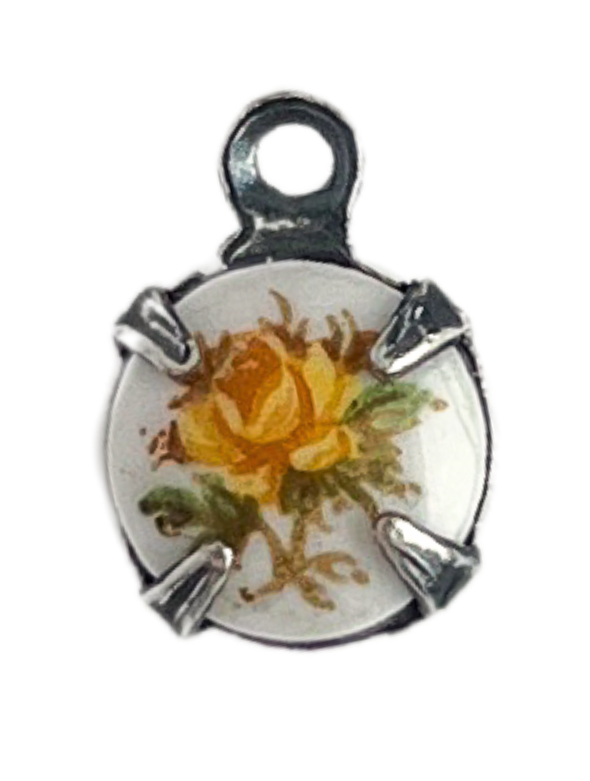 Yellow Floral Stone S