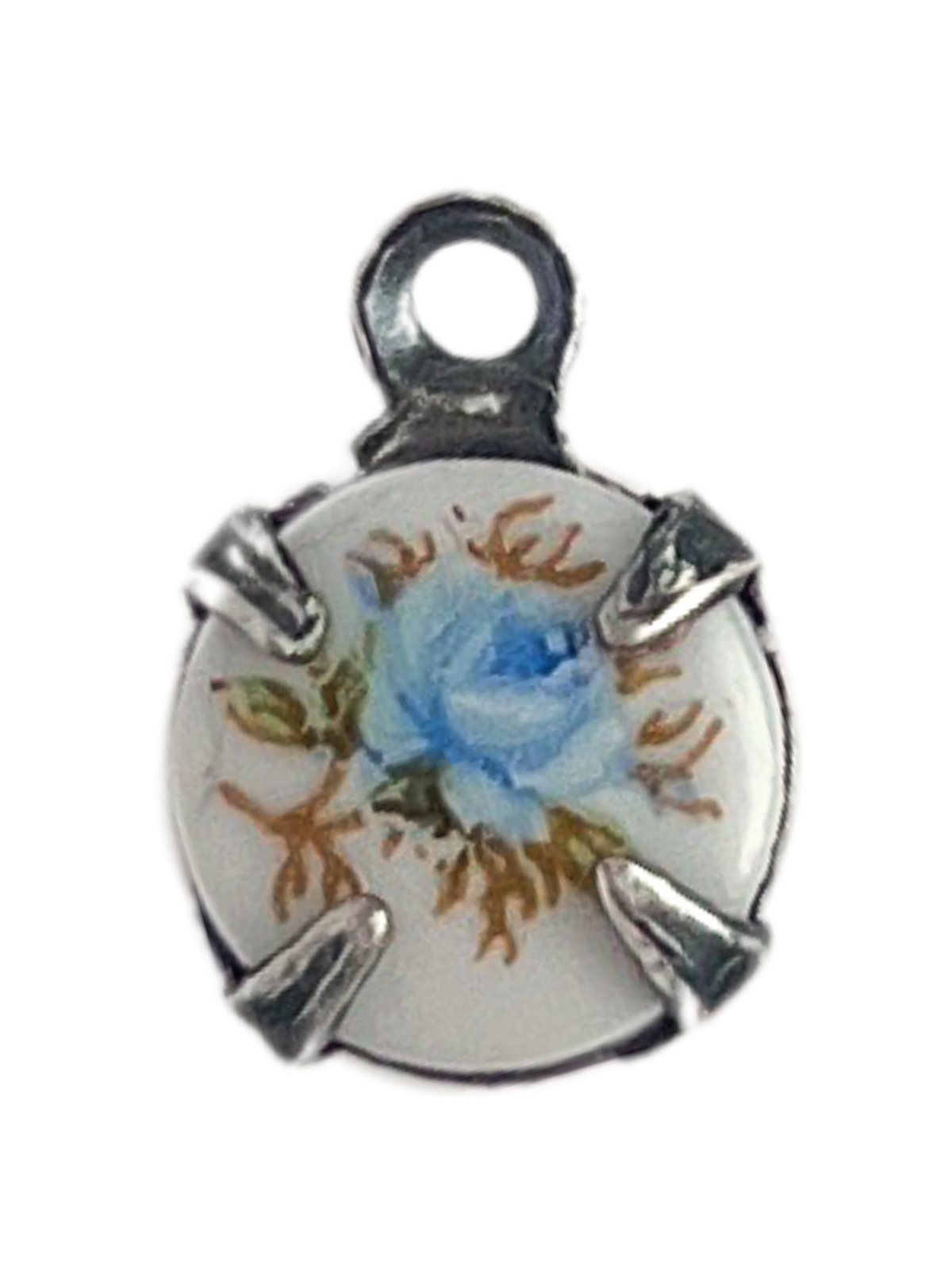 Blue Floral Stone S