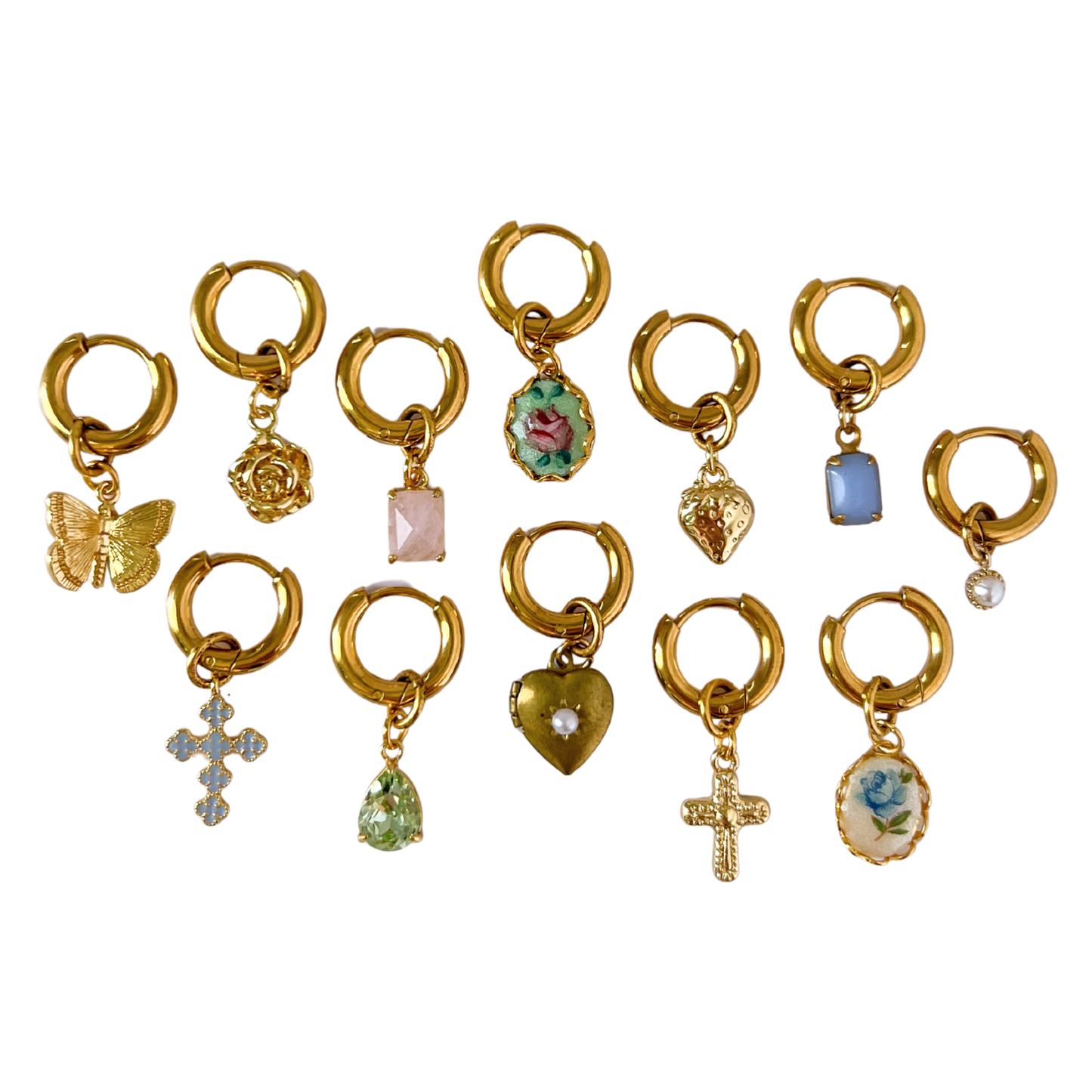 Custom Charm Earrings