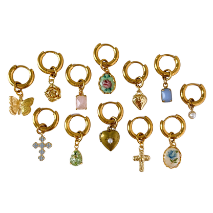 Custom Charm Earrings