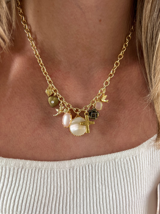 Louis Vintage Charm Necklace