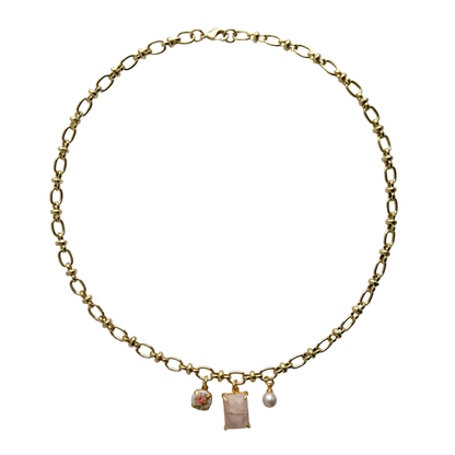 Petal Charm Necklace