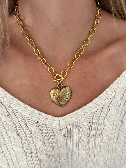 Starry Heart Necklace